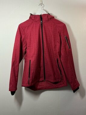 Free Country Hooded Utility Jacket Size Large